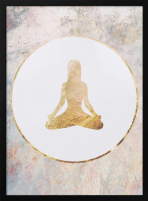 yoga gold marble 2