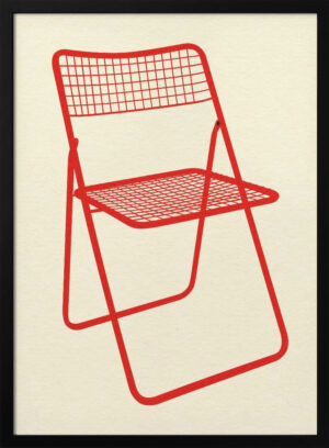 Ted Net Chair Red