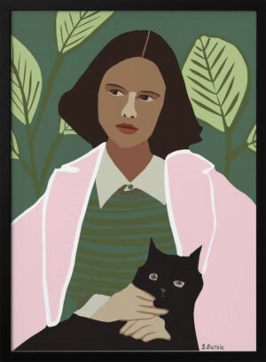 Woman With a Cat